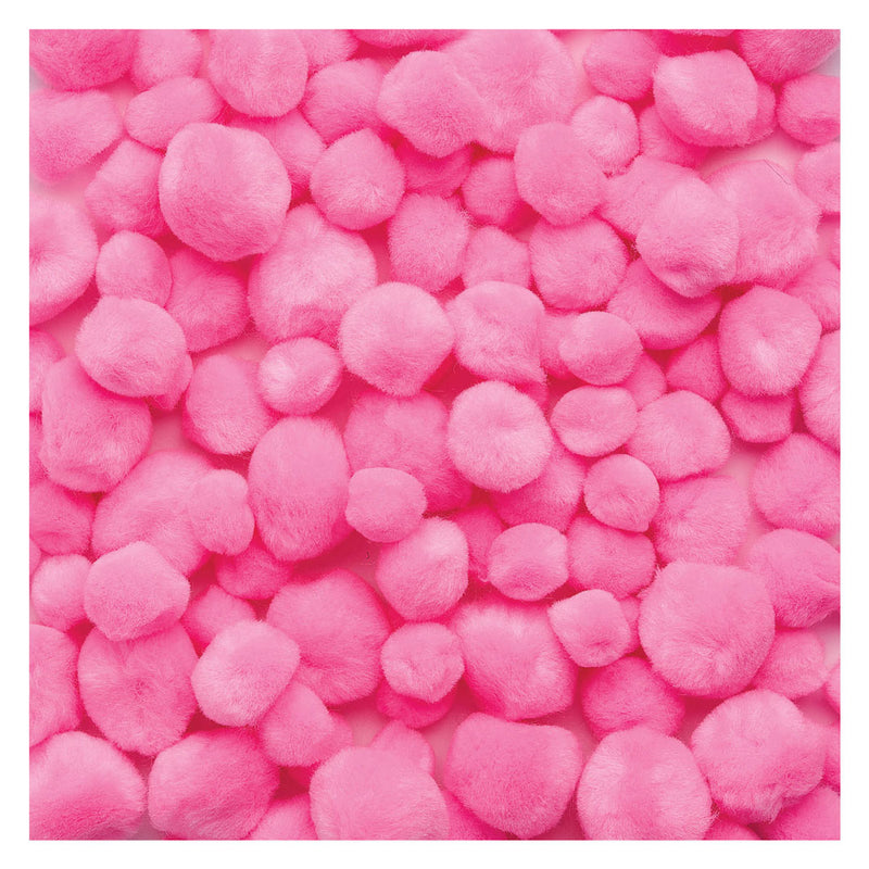 Load image into Gallery viewer, Colorations - pom poms roze, 100st.