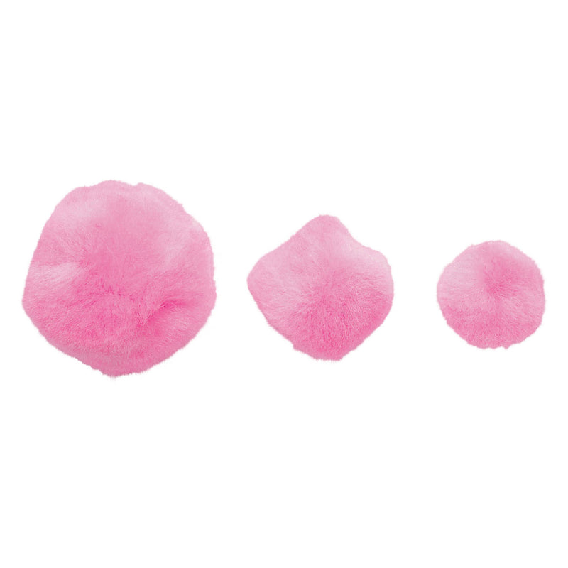 Load image into Gallery viewer, Colorations - pom poms roze, 100st.