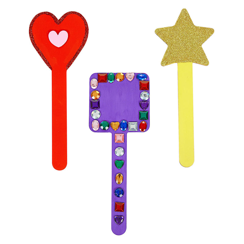 Load image into Gallery viewer, Colorations - diy houten stokvormen 4 designs, 20st.