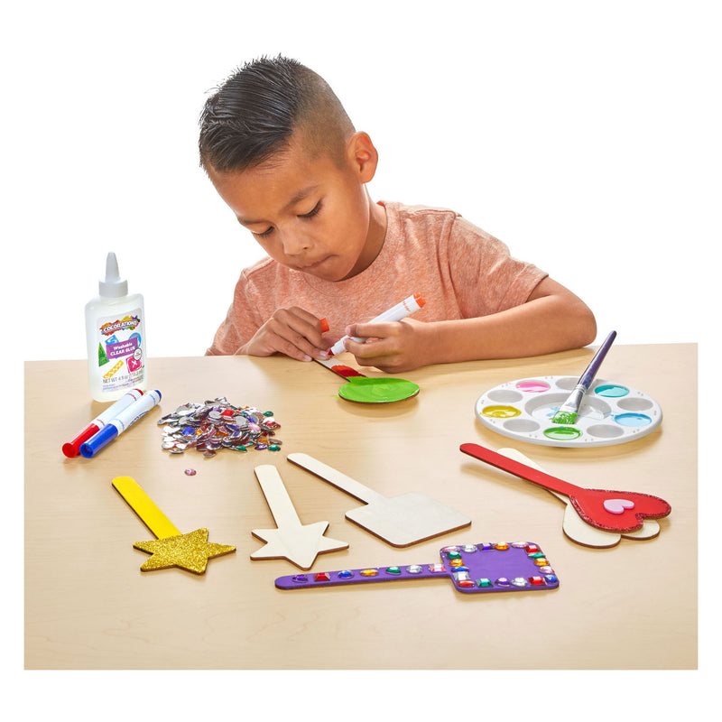 Load image into Gallery viewer, Colorations - diy houten stokvormen 4 designs, 20st.