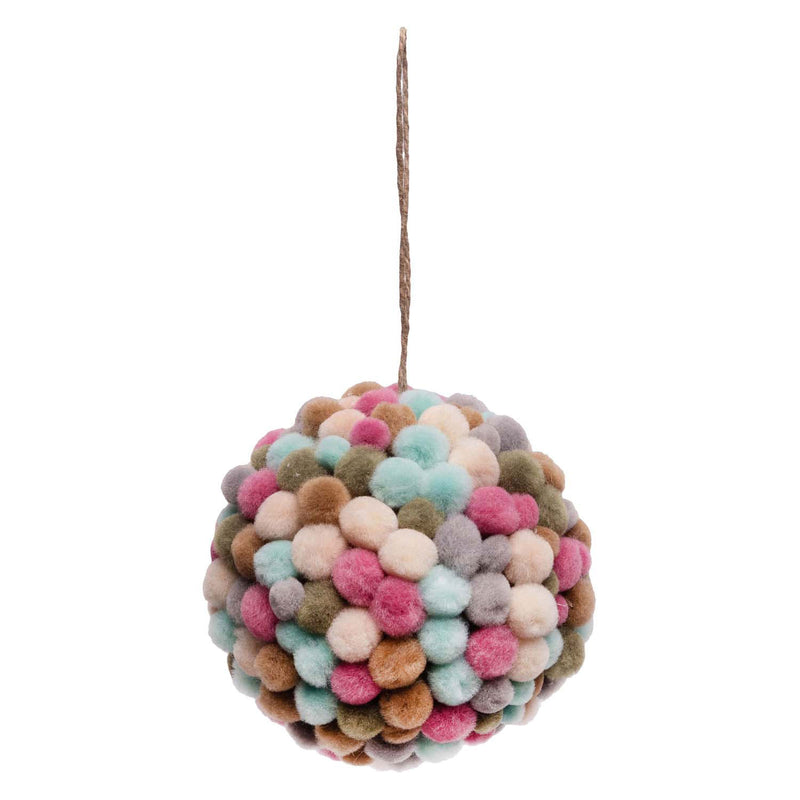 Afbeelding laden in galerijviewer, Colorations - papier-mache balornamenten, 6st.