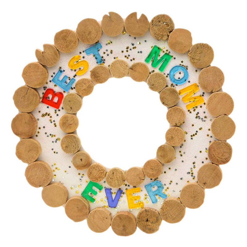 Load image into Gallery viewer, Ronde houtschijfjes klein - 1 kg