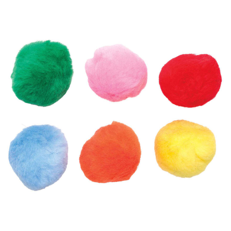 Afbeelding laden in galerijviewer, Colorations - gekleurde pompons 5cm, 50st.