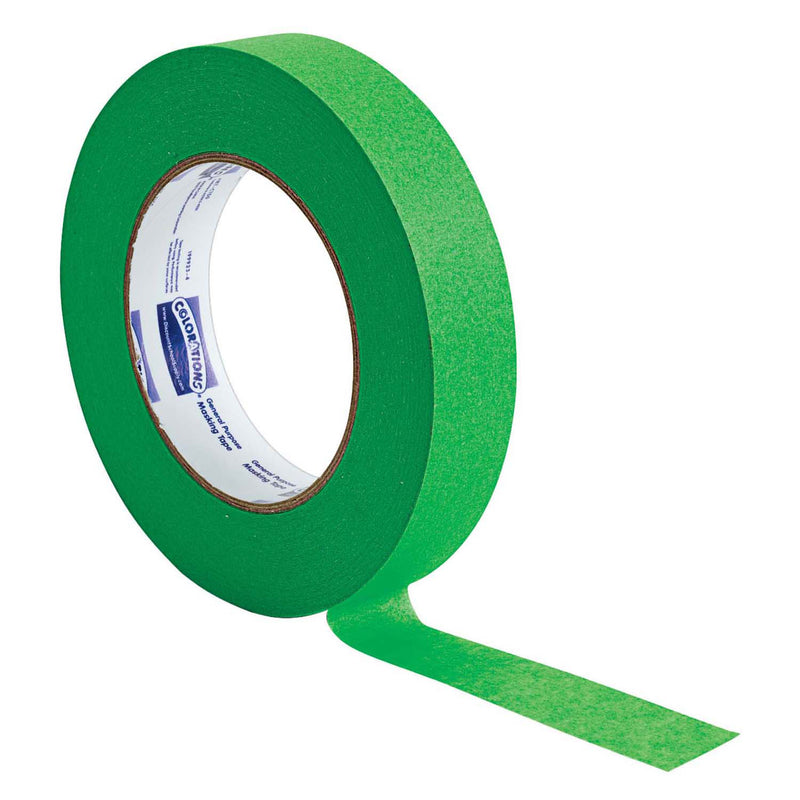 Load image into Gallery viewer, Colorations - afplaktape 2,5 cm - lichtgroen