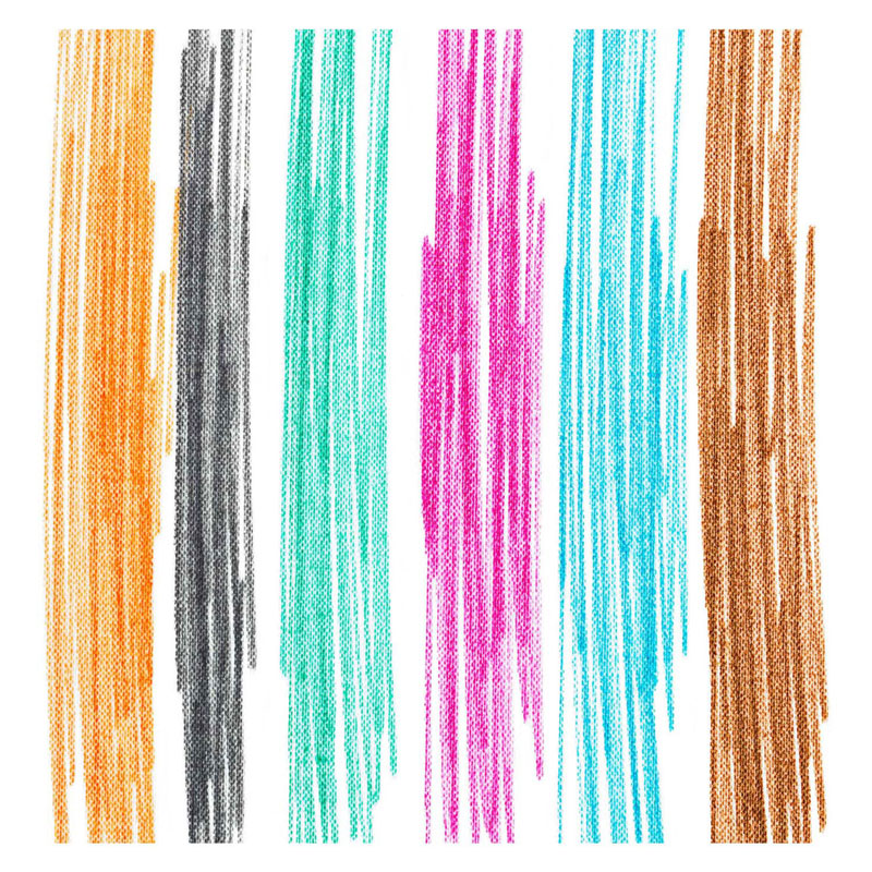 Load image into Gallery viewer, Colorations - textielstiften tropische kleuren - 6 kleuren