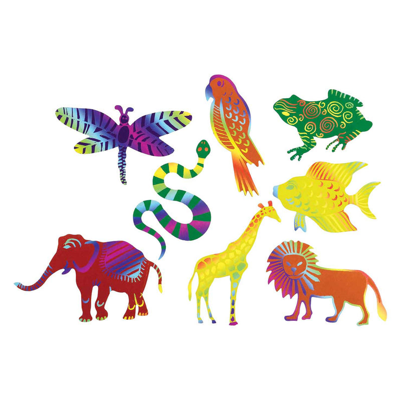 Afbeelding laden in galerijviewer, Colorations - krasfiguren dierenvormen - 48dlg.