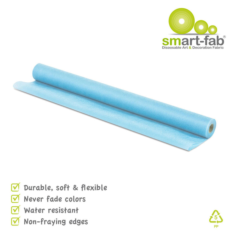 Afbeelding laden in galerijviewer, Smart fab rol 0,61 x 5,5m - hemelsblauw