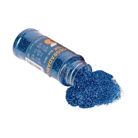 Load image into Gallery viewer, Biodegradable glitter - blauw - 120 gram