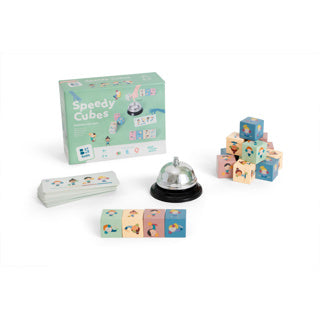 Load image into Gallery viewer, Bs toys spel speedy cubes hout