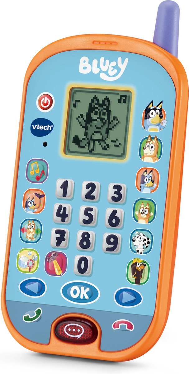 Afbeelding laden in galerijviewer, Vtech bluey smartphone - 4 vrolijke spelletjes - bekijk grappige animaties - educatief speelgoed - nederlands gesproken - vanaf 3 jaar