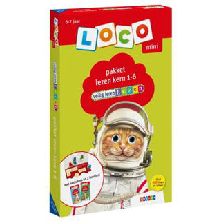 Load image into Gallery viewer, Zwijsen mini loco - veilig leren lezen pakket kern 1-6 (6-7 jaar)