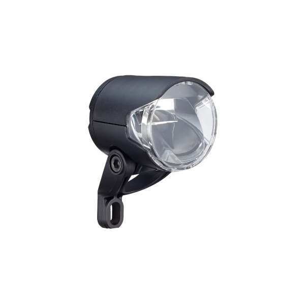 Load image into Gallery viewer, Koplamp Herrmans H-Black MR4 dynamo - aan uit functie - met houder - 100 120 lumen
