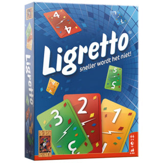 Load image into Gallery viewer, 999-games 999 games - ligretto: blauw - kaartspel - iedereen speelt tegelijkertijd - familiespel - gezelschapsspel - actiespel - klein cadeautje