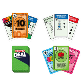 Load image into Gallery viewer, Hasbro spel monopoly deal kaartspel | 4 stuks