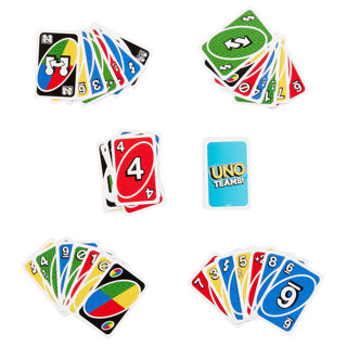 Load image into Gallery viewer, Mattel games uno teams kaartspel in exclusieve metalen box