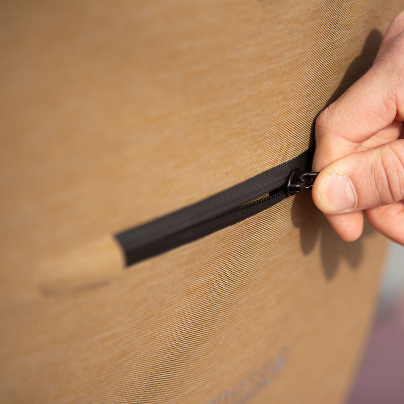 Load image into Gallery viewer, Lynx fietstas enkel tpu 28l bruin waterdicht e-bike hayes