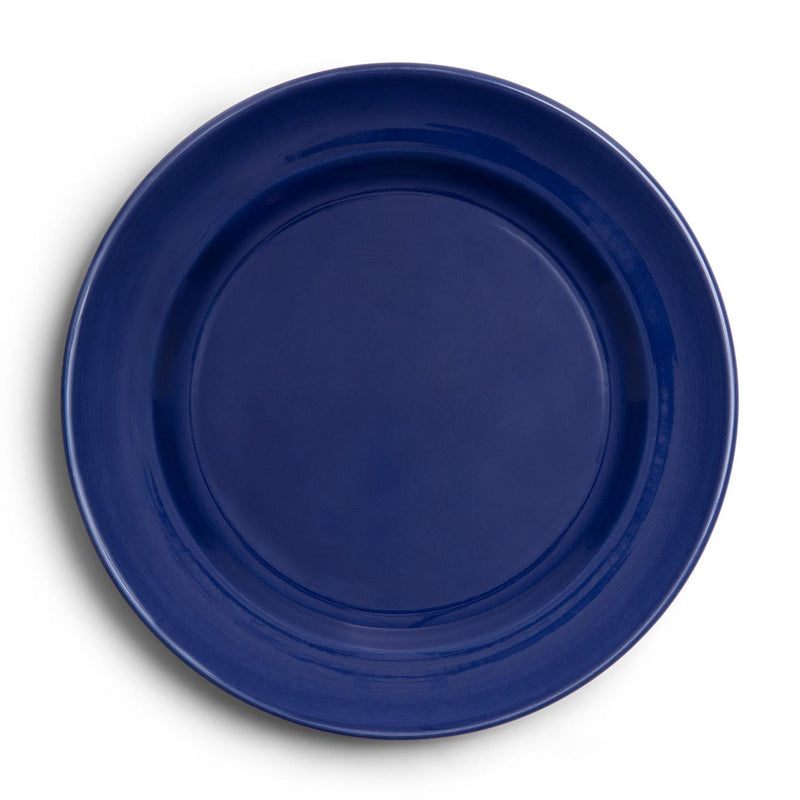 Load image into Gallery viewer, Boerenbont boerenblauw ontbijtbord ã˜21cm donkerblauw doos a 6 stuks