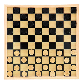 Afbeelding laden in galerijviewer, No brand schaakbord dambord 40 x 40 cm | 4 stuks