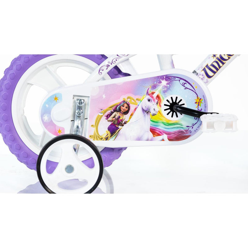 Load image into Gallery viewer, Dino bikes dino kinderfiets unicorn academy 12 inch