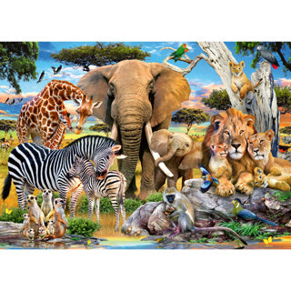 Load image into Gallery viewer, Ravensburger puzzel baby love 500 stukjes extra grote stukjes