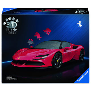 Load image into Gallery viewer, Ravensburger - iconics: ferrari sf90 stradale - 3d puzzel - 108 stukjes - bouwset voor kinderen vanaf 8 jaar