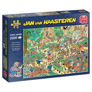 Load image into Gallery viewer, Jumbo jan van haasteren legpuzzel - vrolijke fladderaars - 2000st.