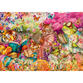 Load image into Gallery viewer, Ravensburger puzzel boekenclub 1000 stukjes