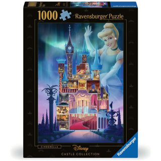 Load image into Gallery viewer, Ravensburger puzzel disney castles cinderella 1000 stukjes