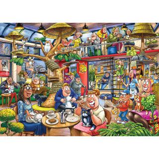 Load image into Gallery viewer, Wasgij mystery 28 - kat-en-muisspel! - 1000 stukjes puzzel - legpuzzel