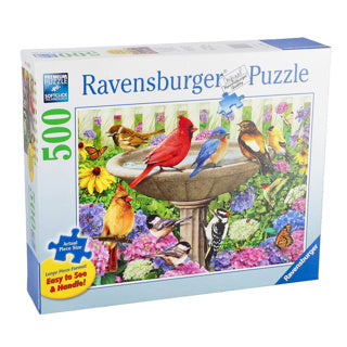 Load image into Gallery viewer, Ravensburger puzzel bij het vogelbadje - legpuzzel - 500 stukjes