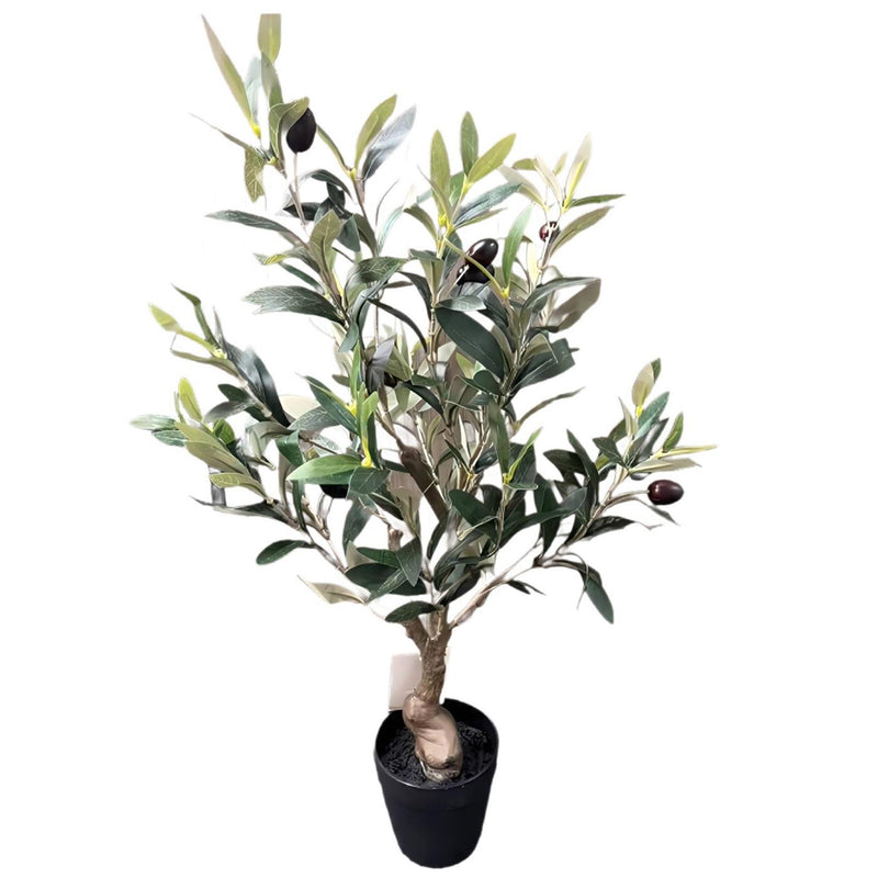 Load image into Gallery viewer, Deco olijfboom 60cm in kunststof pot