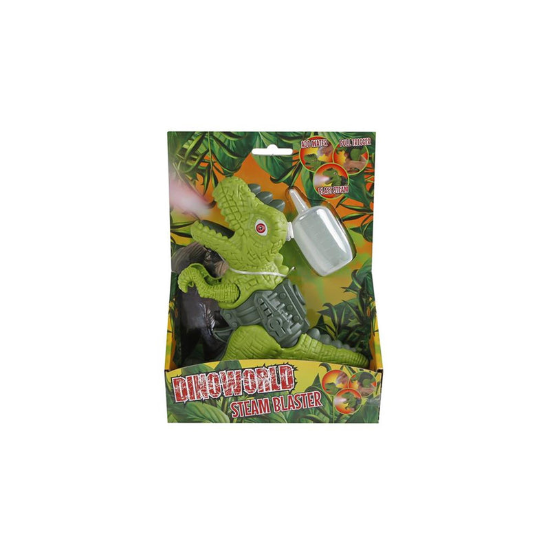 Afbeelding laden in galerijviewer, Dinoworld dinosaurus met stoom licht + geluid 17cm
