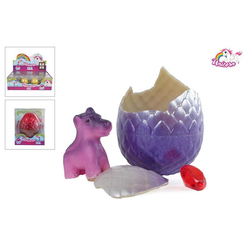 Load image into Gallery viewer, Unicorn ei met groeiende eenhoorn 8cm