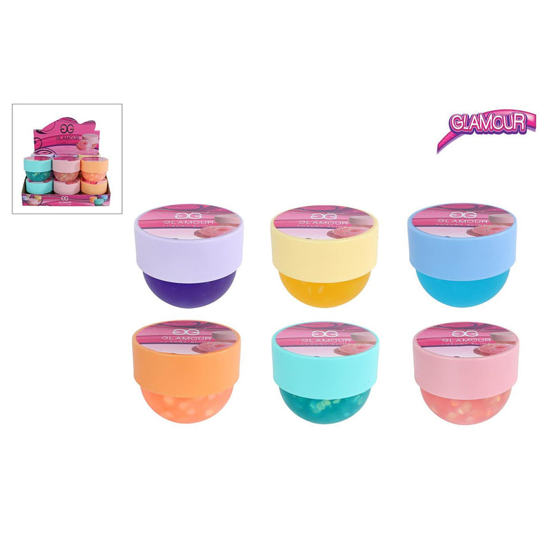 Afbeelding laden in galerijviewer, Glamour cristal slijm in cosmeticapotje 160ml 6ass 7,6cm
