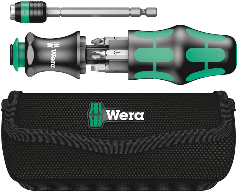 Load image into Gallery viewer, Wera schroevendraaier set kraftform kompakt 25 screwdriver set w.bag kraftform, 8 pcs.