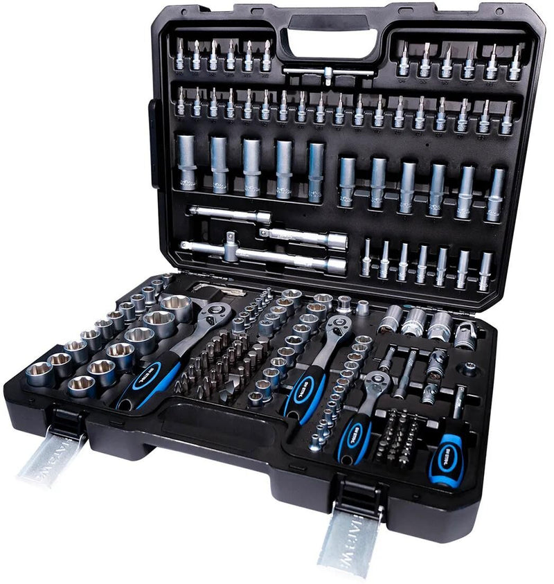 Load image into Gallery viewer, Sw stahl steckschlüsselsatz 07784l socket wrench sets 1 4 3 8 1 2