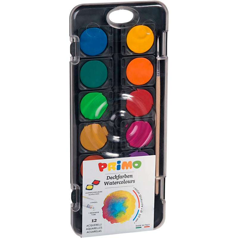 Afbeelding laden in galerijviewer, Https: www.cchobby.nl primo-waterverf-d-30-mm-diverse-kleuren-12-kleur-1-doos