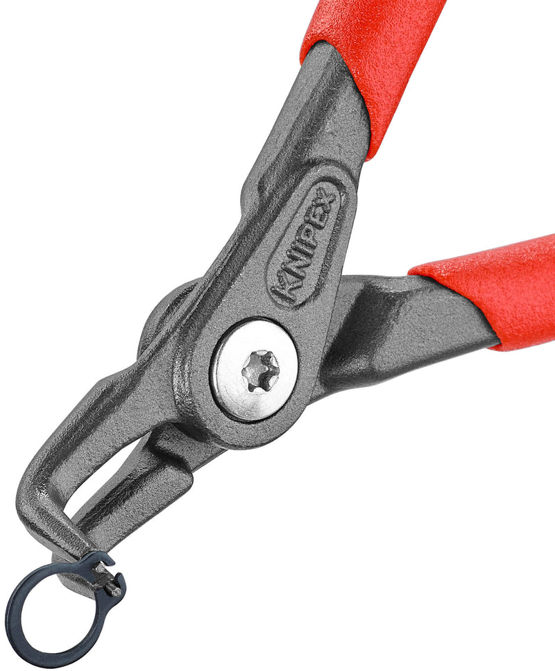 Load image into Gallery viewer, Knipex borgveertang praez.circlip pliers m.plastic curved