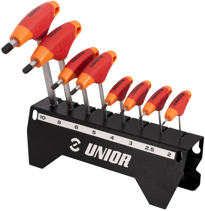 Load image into Gallery viewer, Unior tools allen key set with t-handle 193hx-us.1