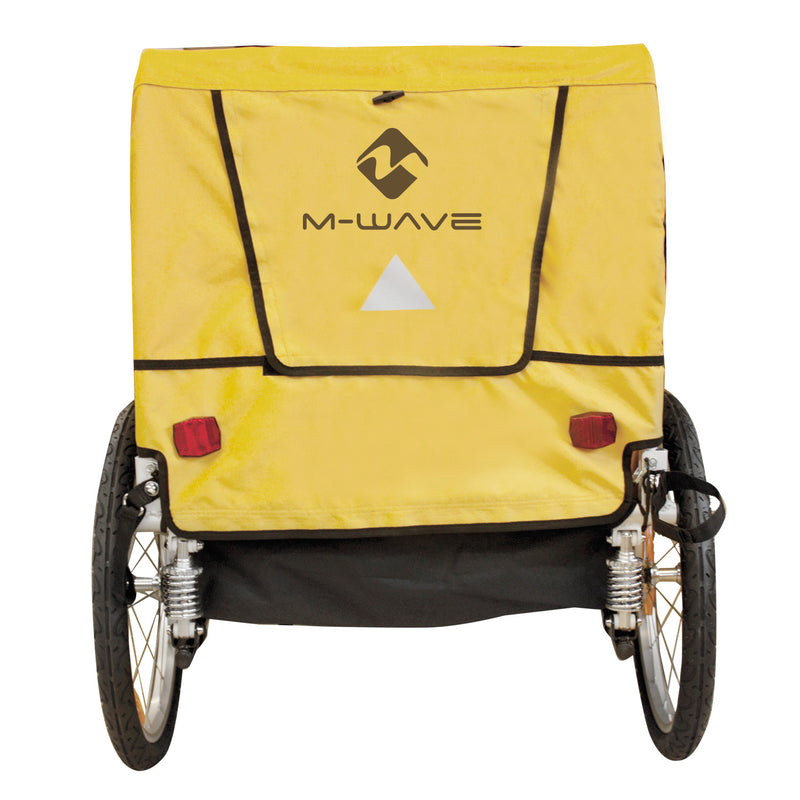 Load image into Gallery viewer, M-wave stalwart kid 2 children luggage bicycle trailer