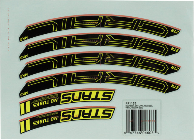 Load image into Gallery viewer, Notubes decal set for ztr grail mk3