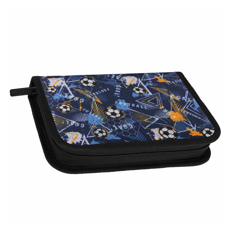 Load image into Gallery viewer, Etui met accessoires voetbal blauw, 25dlg.