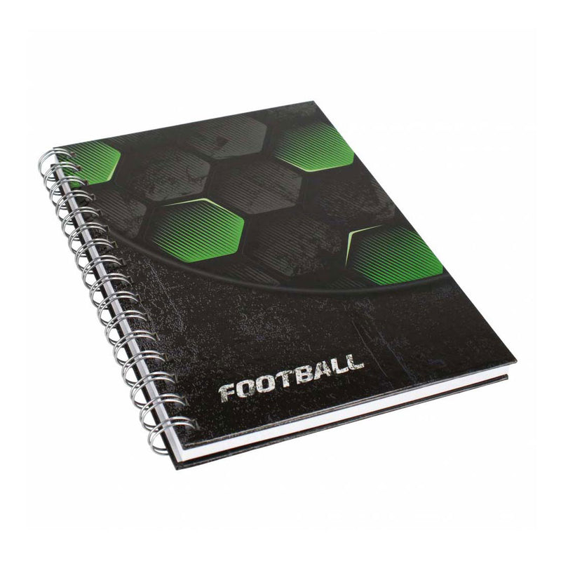Afbeelding laden in galerijviewer, Spiraal notitieboek voetbal, a5