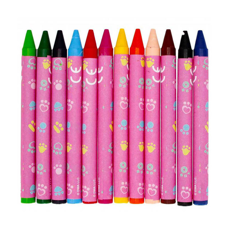 Afbeelding laden in galerijviewer, Waskrijt gabby's poppenhuis, 12 kleuren