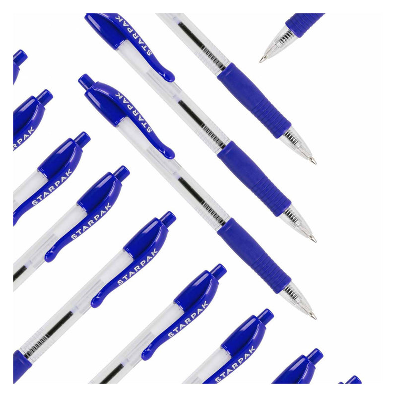 Afbeelding laden in galerijviewer, Balpen met grip blauw, 36st.