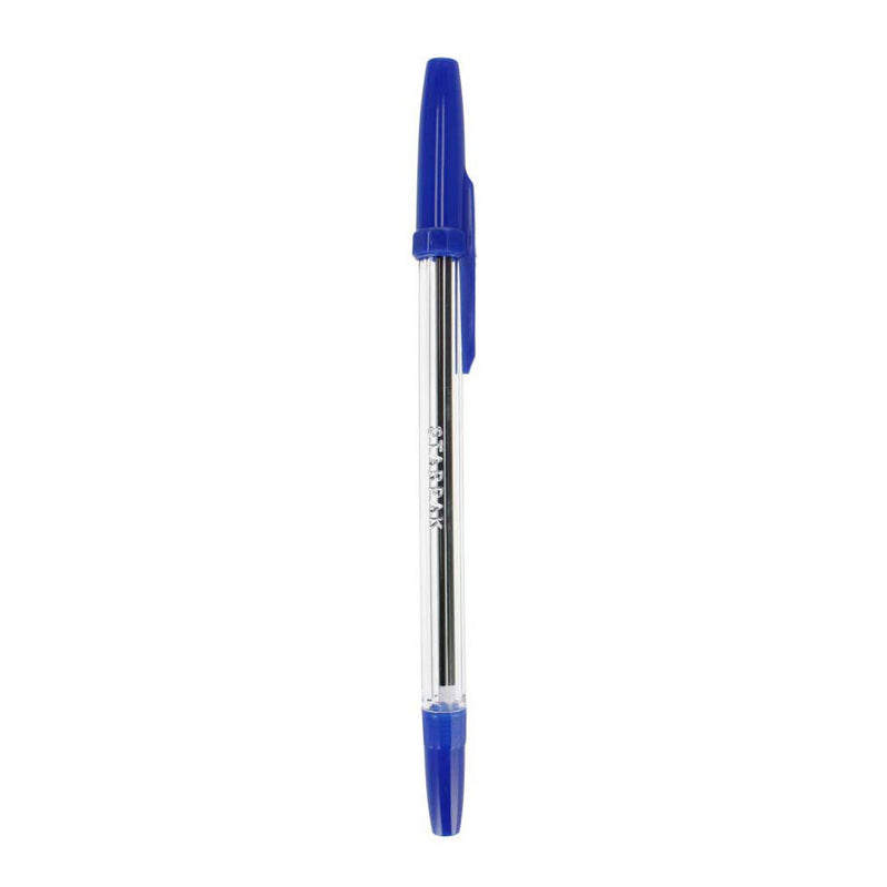 Load image into Gallery viewer, Balpen met dop blauw, 50st.