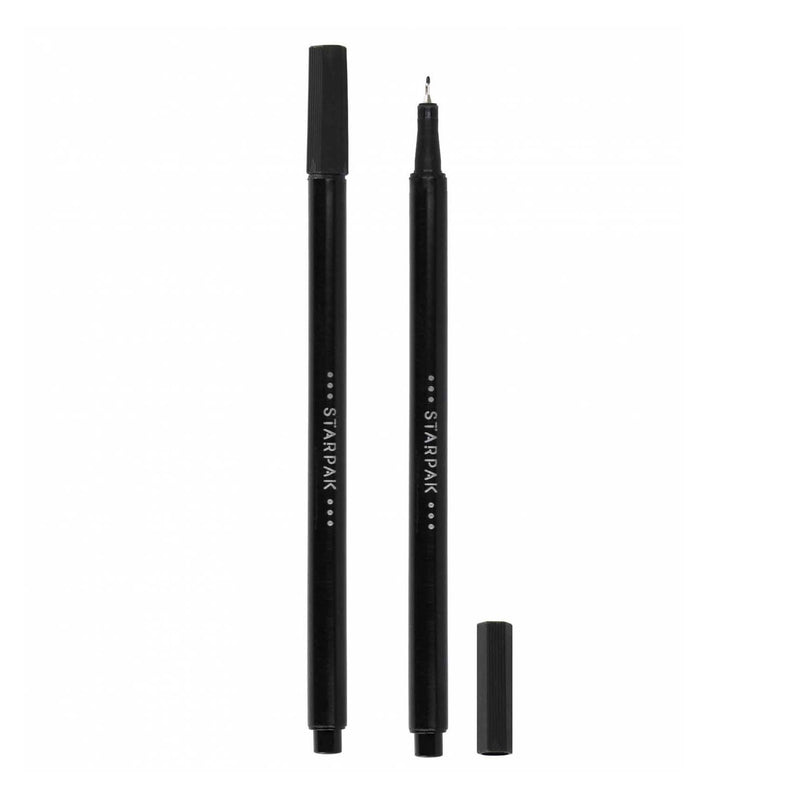 Afbeelding laden in galerijviewer, Fineliner rond 0,4 zwart, 20st.