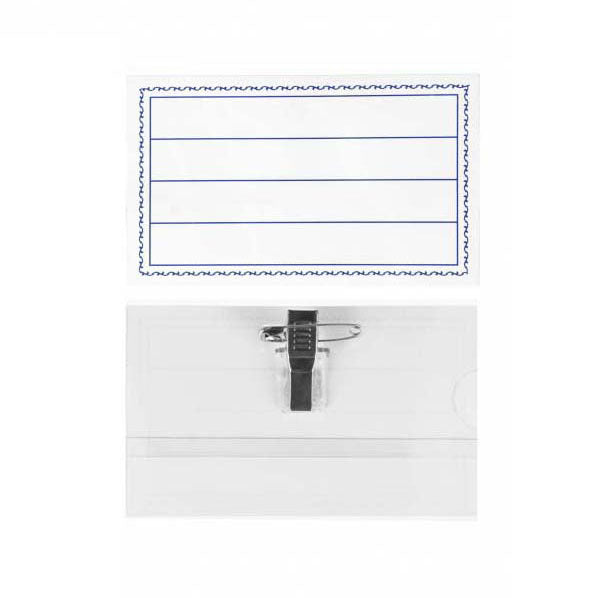 Afbeelding laden in galerijviewer, Naamplaatjes pcv 57 90mm, 50st.