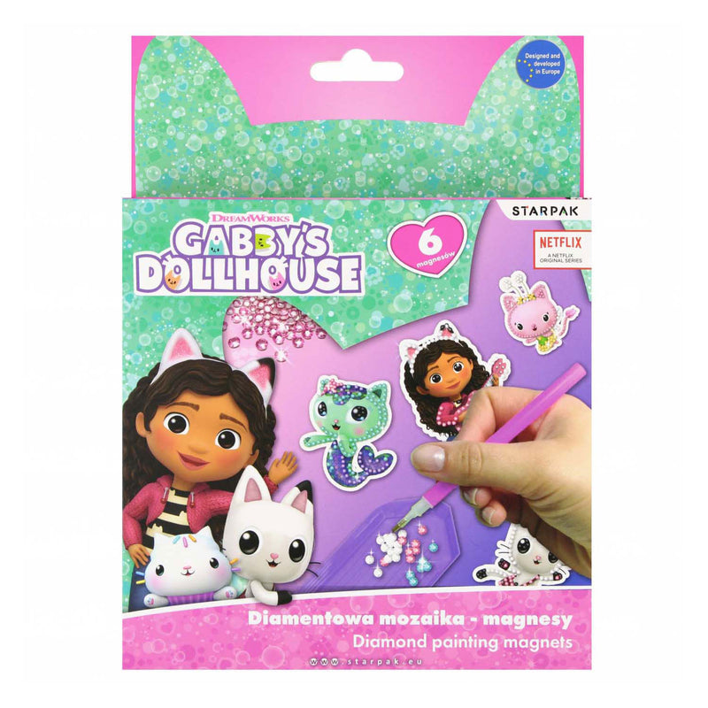 Afbeelding laden in galerijviewer, Gabby's dollhouse diamond painting magneten maken