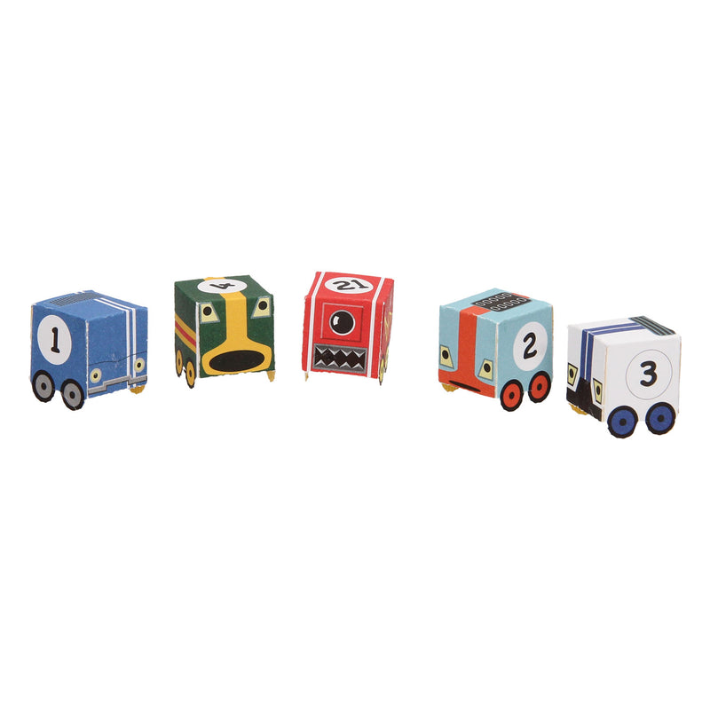 Load image into Gallery viewer, Wins holland paper toys knutelsboek - coole robots